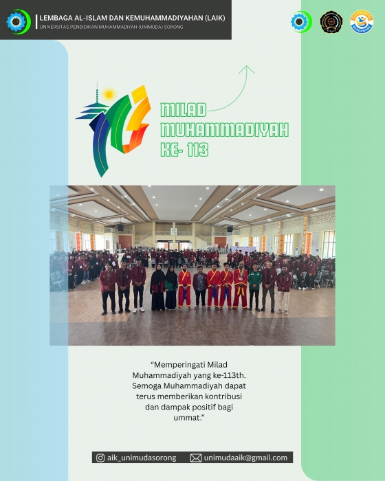 Milad Muhammadiyah 113 Tahun