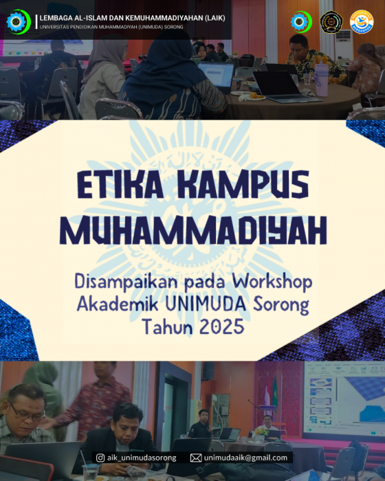 Sosialisasi Panduan Kampus Islami UNIMUDA Sorong